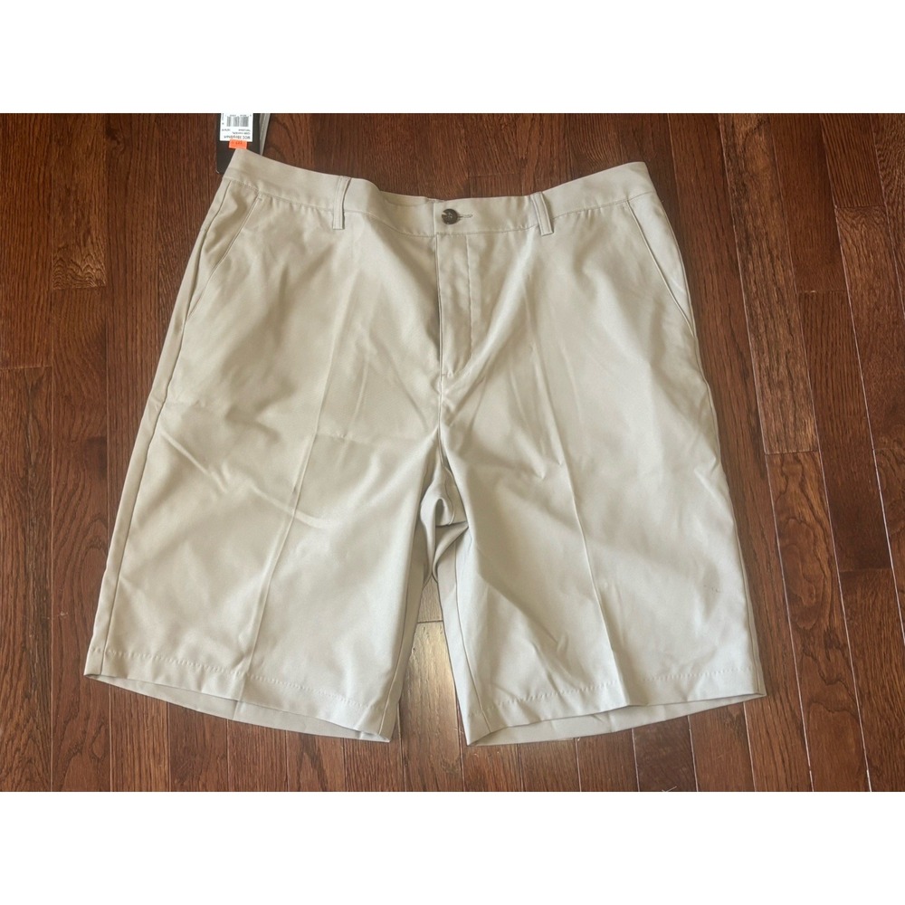 NWT Adidas ClimaCool MCC 3 Stripe Short, 36"khaki